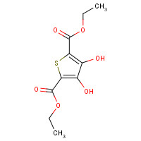 1822-66-8 diethyl 3,4-dihydroxythiophene-2,5-dicarboxylate chemical structure