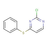 191729-21-2 2-chloro-4-phenylsulfanylpyrimidine chemical structure
