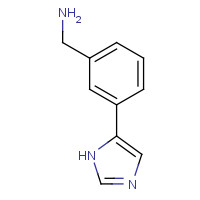 885281-21-0 [3-(1H-imidazol-5-yl)phenyl]methanamine chemical structure