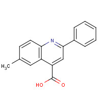 60538-98-9 6-methyl-2-phenylquinoline-4-carboxylic acid chemical structure