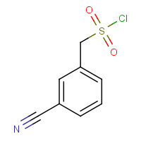 56106-01-5 (3-cyanophenyl)methanesulfonyl chloride chemical structure