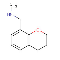 1048970-16-6 1-(3,4-dihydro-2H-chromen-8-yl)-N-methylmethanamine chemical structure