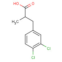 376584-53-1 3-(3,4-dichlorophenyl)-2-methylpropanoic acid chemical structure