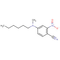 821776-97-0 4-[hexyl(methyl)amino]-2-nitrobenzonitrile chemical structure