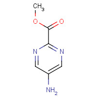 73418-88-9 methyl 5-aminopyrimidine-2-carboxylate chemical structure
