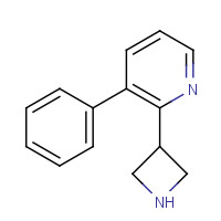 1349875-40-6 2-(azetidin-3-yl)-3-phenylpyridine chemical structure