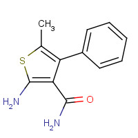 128118-34-3 2-amino-5-methyl-4-phenylthiophene-3-carboxamide chemical structure