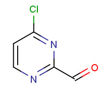 944902-13-0 4-chloropyrimidine-2-carbaldehyde chemical structure