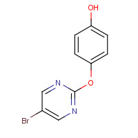 69033-88-1 4-(5-bromopyrimidin-2-yl)oxyphenol chemical structure