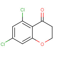 76143-71-0 5,7-dichloro-2,3-dihydrochromen-4-one chemical structure