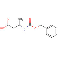 51440-81-4 3-(phenylmethoxycarbonylamino)butanoic acid chemical structure