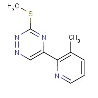 749257-69-0 5-(3-methylpyridin-2-yl)-3-methylsulfanyl-1,2,4-triazine chemical structure