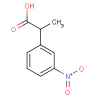 21762-10-7 2-(3-nitrophenyl)propanoic acid chemical structure