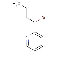 1352077-89-4 2-(1-bromobutyl)pyridine chemical structure