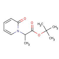 1190392-41-6 tert-butyl 2-(2-oxopyridin-1-yl)propanoate chemical structure
