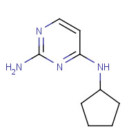 1169699-39-1 4-N-cyclopentylpyrimidine-2,4-diamine chemical structure