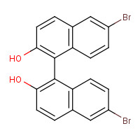 13185-00-7 6-bromo-1-(6-bromo-2-hydroxynaphthalen-1-yl)naphthalen-2-ol chemical structure