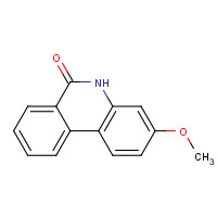 38088-94-7 3-methoxy-5H-phenanthridin-6-one chemical structure