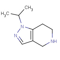 1368246-84-7 1-propan-2-yl-4,5,6,7-tetrahydropyrazolo[4,3-c]pyridine chemical structure