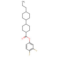 94840-77-4 (3,4-difluorophenyl) 4-(4-propylcyclohexyl)cyclohexane-1-carboxylate chemical structure