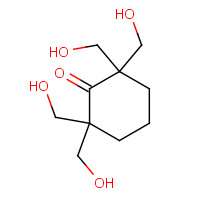 3232-65-3 2,2,6,6-tetrakis(hydroxymethyl)cyclohexan-1-one chemical structure