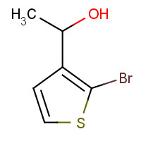 111995-27-8 1-(2-bromothiophen-3-yl)ethanol chemical structure