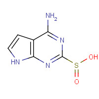 1027082-25-2 4-amino-7H-pyrrolo[2,3-d]pyrimidine-2-sulfinic acid chemical structure