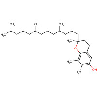 73980-80-0 2,7,8-trimethyl-2-(4,8,12-trimethyltridecyl)-3,4-dihydrochromen-6-ol chemical structure