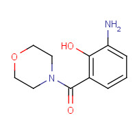 66952-81-6 (3-amino-2-hydroxyphenyl)-morpholin-4-ylmethanone chemical structure