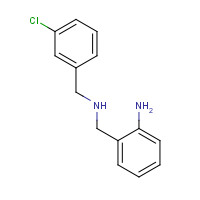 76285-62-6 2-[[(3-chlorophenyl)methylamino]methyl]aniline chemical structure
