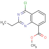 1357073-46-1 methyl 4-chloro-2-ethylquinazoline-8-carboxylate chemical structure