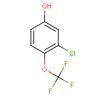 1000339-94-5 3-chloro-4-(trifluoromethoxy)phenol chemical structure