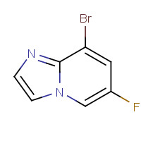 1368664-08-7 8-bromo-6-fluoroimidazo[1,2-a]pyridine chemical structure