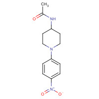 1415793-96-2 N-[1-(4-nitrophenyl)piperidin-4-yl]acetamide chemical structure