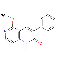 1238323-70-0 5-methoxy-3-phenyl-1H-1,6-naphthyridin-2-one chemical structure