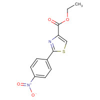78979-64-3 ethyl 2-(4-nitrophenyl)-1,3-thiazole-4-carboxylate chemical structure