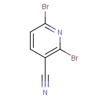 53367-52-5 2,6-dibromopyridine-3-carbonitrile chemical structure