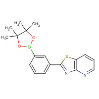1356924-20-3 2-[3-(4,4,5,5-tetramethyl-1,3,2-dioxaborolan-2-yl)phenyl]-[1,3]thiazolo[4,5-b]pyridine chemical structure