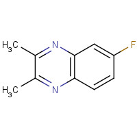 17635-24-4 6-fluoro-2,3-dimethylquinoxaline chemical structure