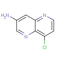 1151802-19-5 8-chloro-1,5-naphthyridin-3-amine chemical structure