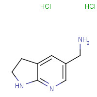 267413-09-2 2,3-dihydro-1H-pyrrolo[2,3-b]pyridin-5-ylmethanamine;dihydrochloride chemical structure