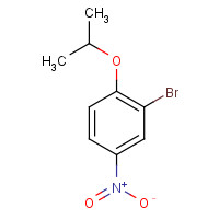 191602-42-3 2-bromo-4-nitro-1-propan-2-yloxybenzene chemical structure