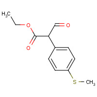 259543-68-5 ethyl 2-(4-methylsulfanylphenyl)-3-oxopropanoate chemical structure