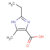 84255-25-4 2-ethyl-5-methyl-1H-imidazole-4-carboxylic acid chemical structure