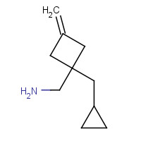 938064-56-3 [1-(cyclopropylmethyl)-3-methylidenecyclobutyl]methanamine chemical structure