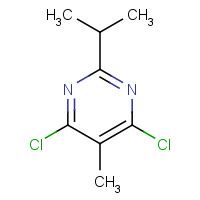 617716-43-5 4,6-dichloro-5-methyl-2-propan-2-ylpyrimidine chemical structure
