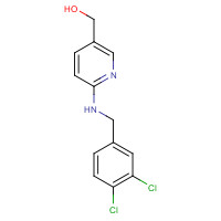 1428558-16-0 [6-[(3,4-dichlorophenyl)methylamino]pyridin-3-yl]methanol chemical structure