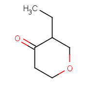 21398-42-5 3-ethyloxan-4-one chemical structure