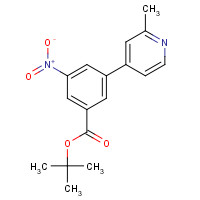 1240523-69-6 tert-butyl 3-(2-methylpyridin-4-yl)-5-nitrobenzoate chemical structure