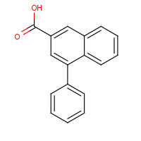 17560-24-6 4-phenylnaphthalene-2-carboxylic acid chemical structure